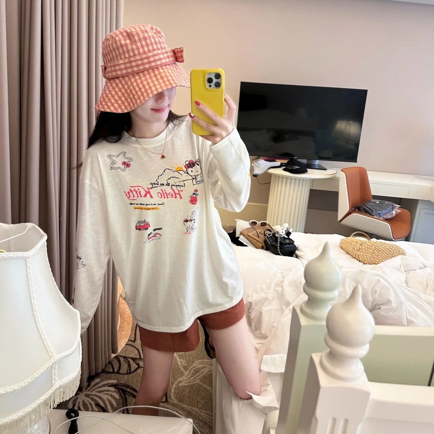 원본 품질 알파벳 하프 지퍼 여성 코트 여름 얇은 스타일 루즈핏 느긋한 바람 오픈 가디건 이미지 5