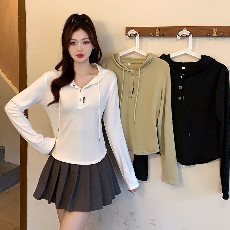 삼색 가을 겨울철 새로운 여성 의류 고유 한 Chic 패션 개성 후드 풀오버 맨위