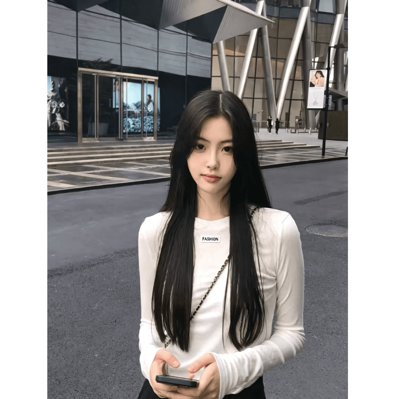 260 그램 양모 40 접착제 27 면 27 아크릴 6 암모니아 Lun 몸매 가꾸기 슬림해 보이는 긴팔 티셔츠 여성 가을 맨위
