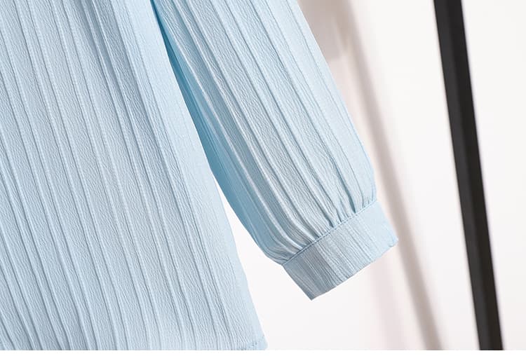 프랑스식 디자인 센스 긴팔 자외선 차단 셔츠 여름 작은 대중 Chic 작은 셔츠 셔츠 상세 이미지 56