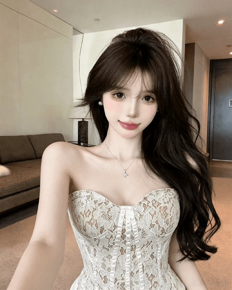 실사 정가 섹시함 레이스 생선뼈 튜브탑 캐미솔 여름 몸매 가꾸기 핫걸 슬림해 보이는 벨트 가슴 패드 의류 상세 이미지 6