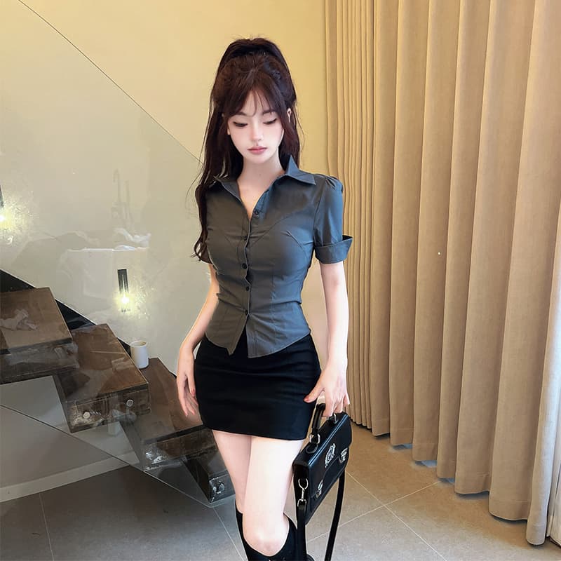 밤 본사 섹시함 드레스 연령 감소 2026 새로운 여성 spa 발 욕조 기술자 작업복 호텔 품격 세트 상세 이미지 6