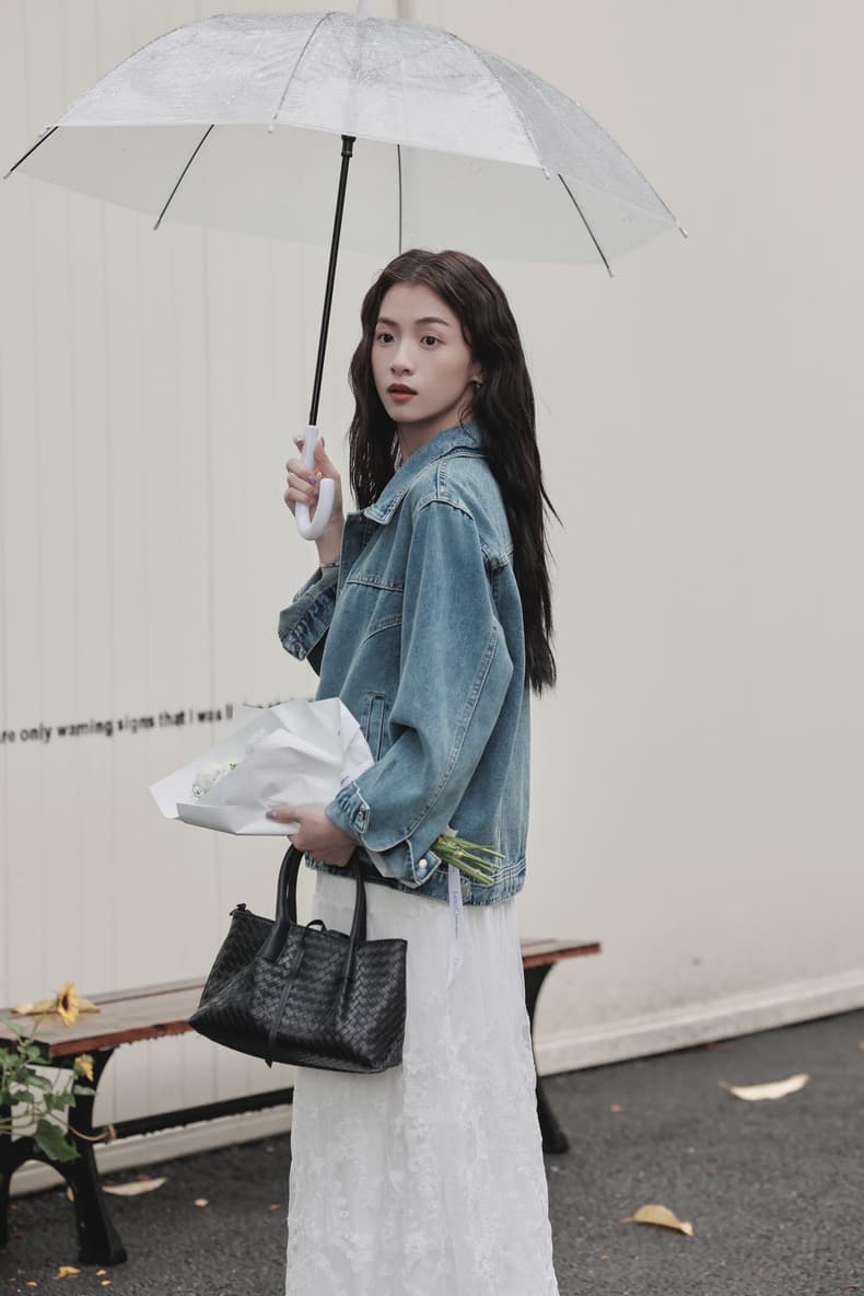 레트로 폴로 칼라 데님 여성 코트 2026 봄 새로운 디자인 센스 작은 대중 루즈핏 캐주얼 다용도 재킷 맨위 상세 이미지 13