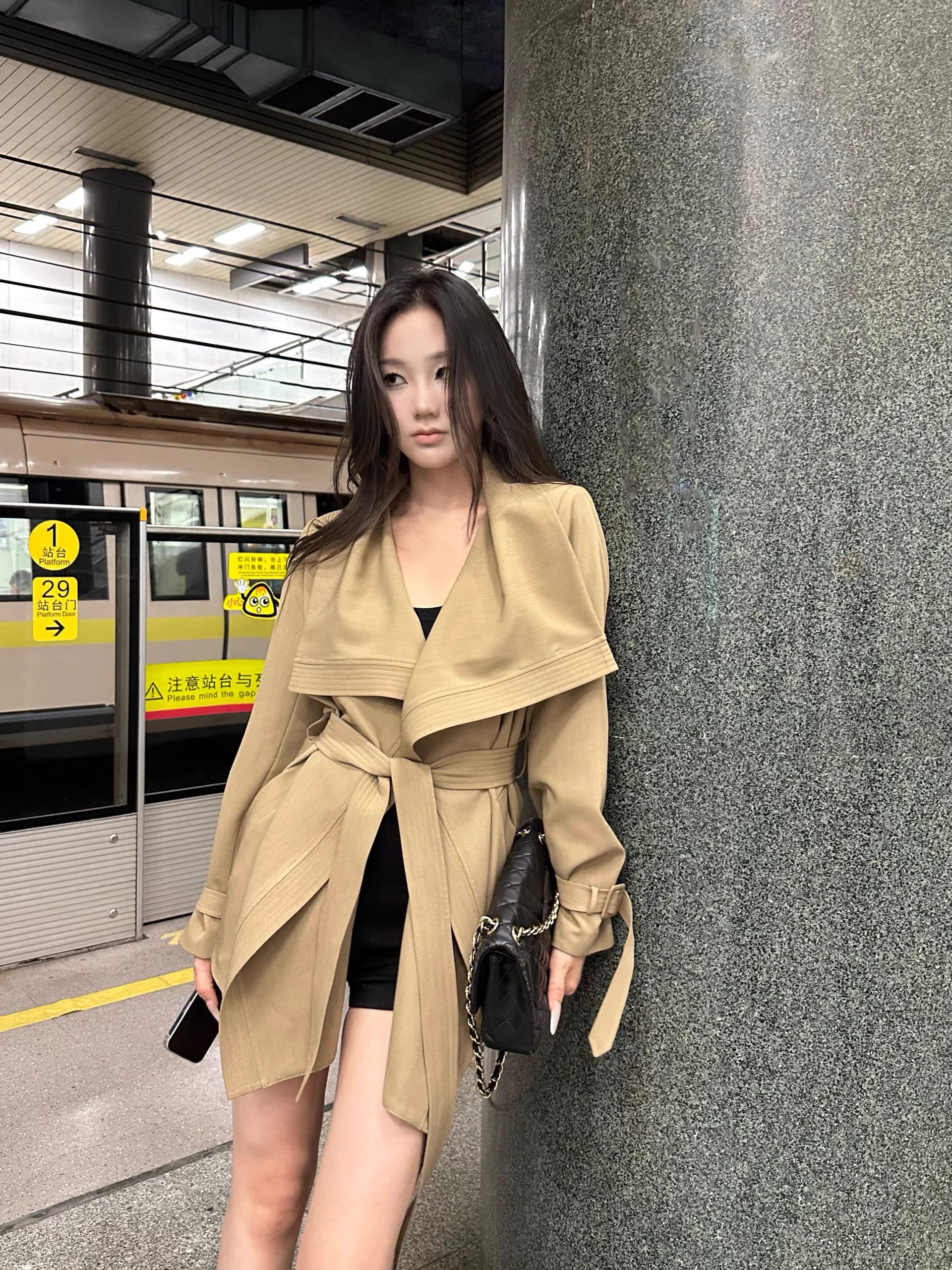5werkwen 베이 촨 장면 어린이 고대 조기 바람막이 프릴 칼라 쇼트 스타일 빅 칼라 재킷 재킷 품격 코트 상세 이미지 8