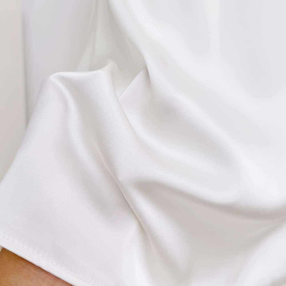 보기 셔츠 jansan 구리 암모니아 주간 실크 아마 보트넥 패키지 어깨 3 차원 Pleat 몸매 가꾸기 우아함 드레스 상세 이미지 6