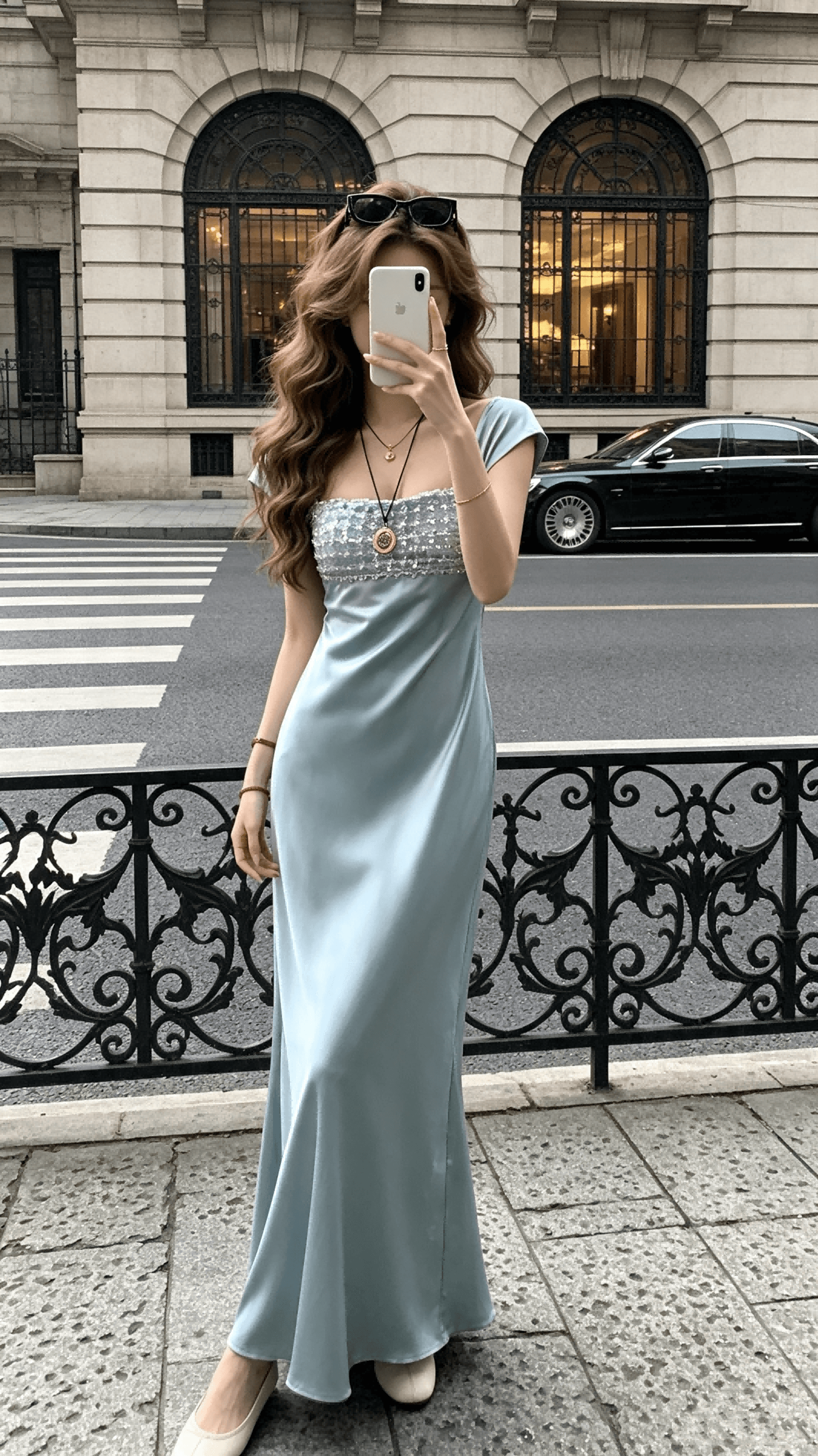 lattitude 양 작은 왜가리 siena 새틴 빛 럭셔리 센스 연회 예복 치마 무거운 작업 구슬 조각 행침 드레스