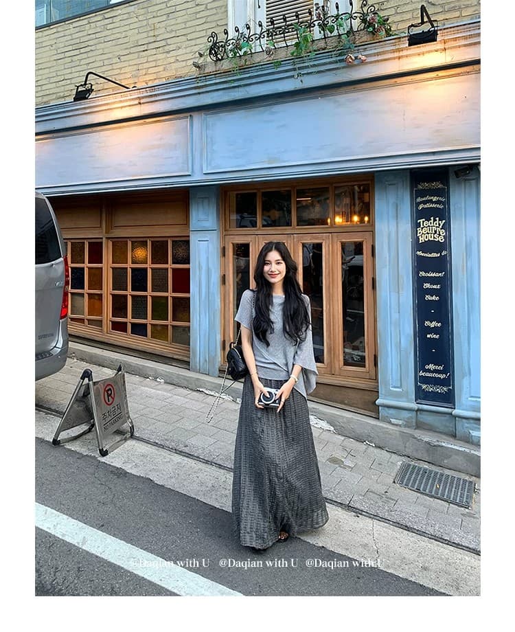 daqianwithu 필리핀 린 영화 부드럽다 프로 피부 부드러운 편안함 느긋한 숄 니트 스웨터 상세 이미지 13