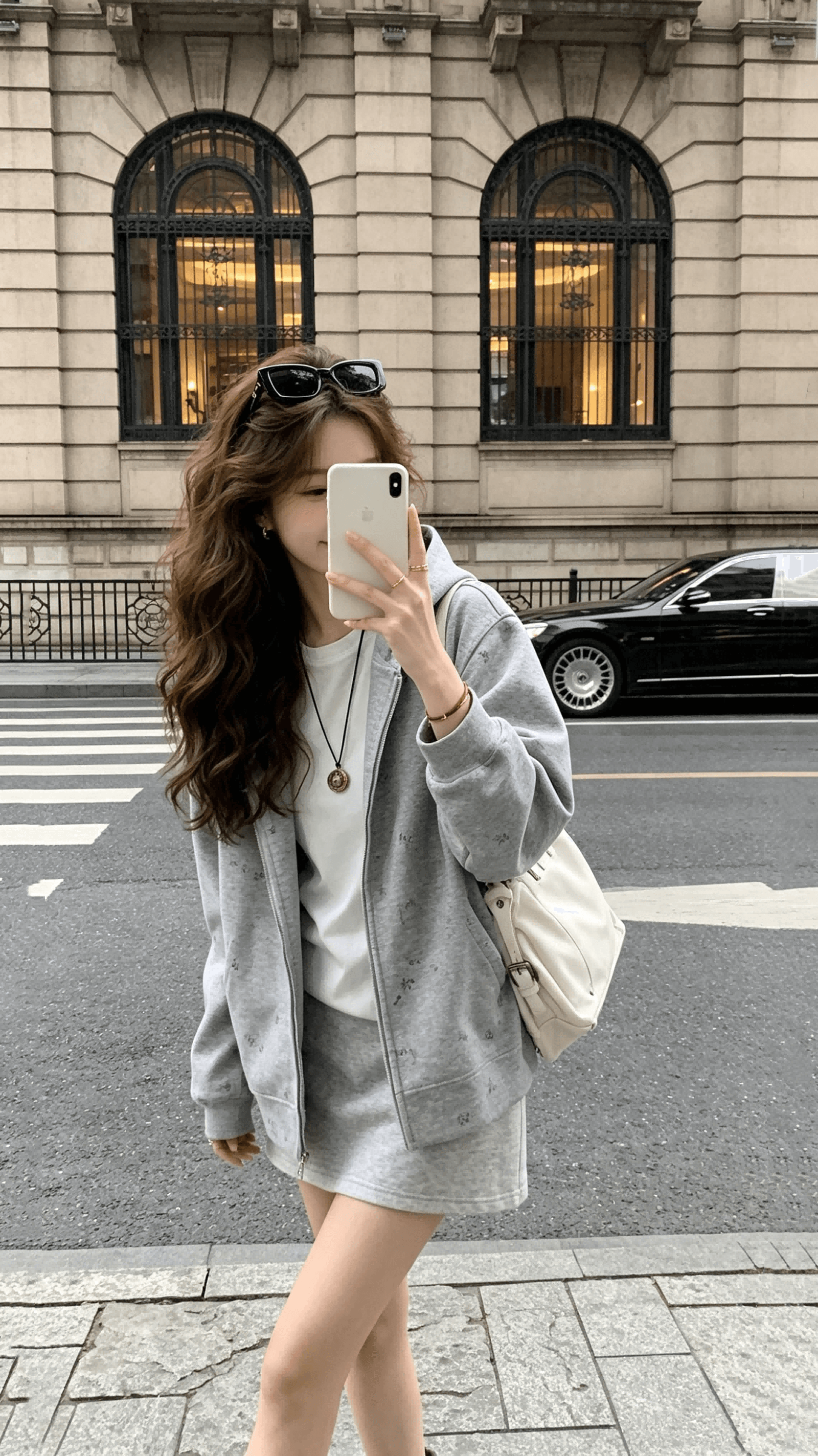 callmeear 무거운 작업 고양이 백만 바늘 자수 480 그램 무거운 후드티 후드 지퍼 후드티 여성 코트 상세 이미지 11