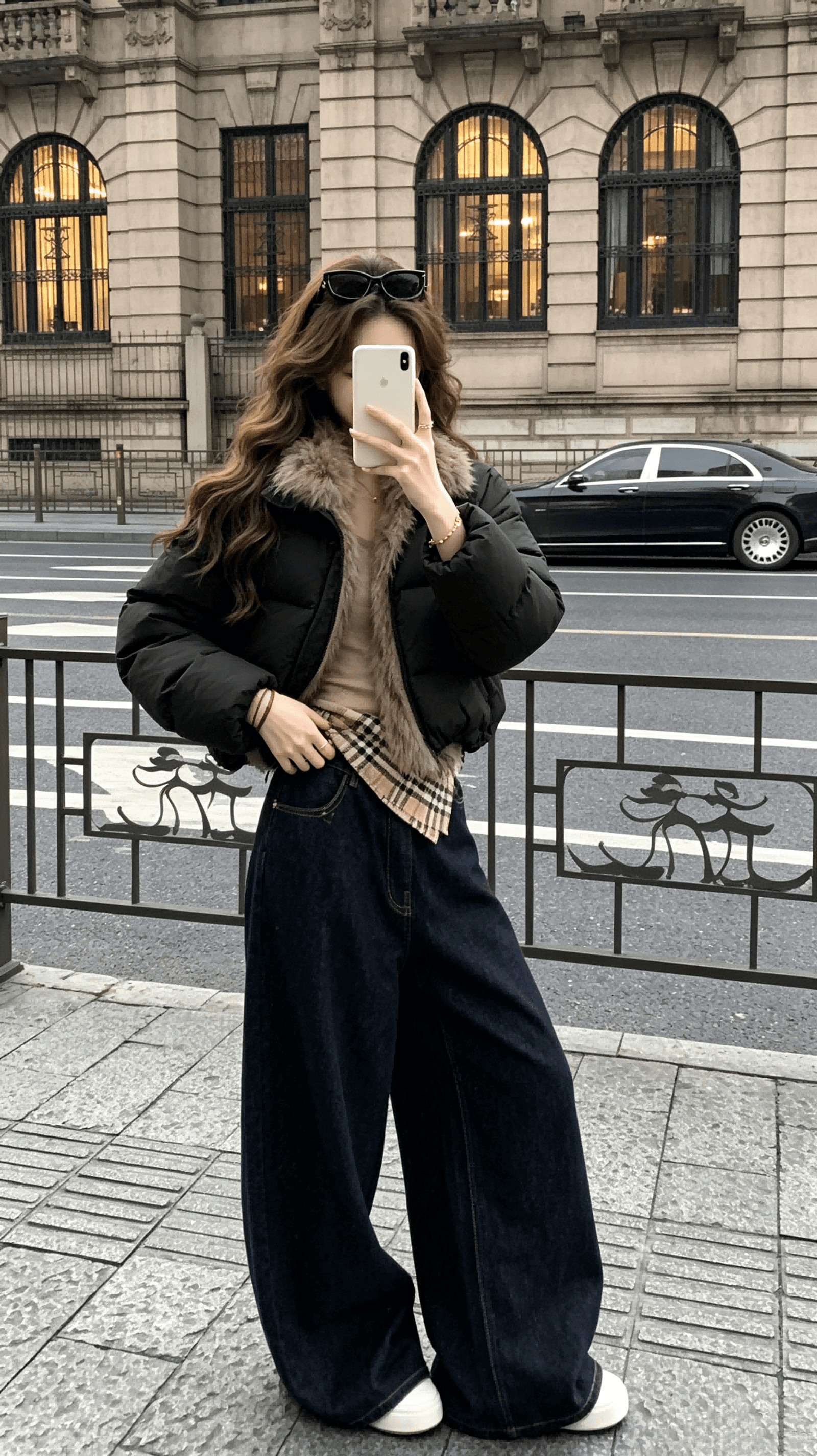 coco 모피 빛 플러시 유럽 패키지 삼성 마음의 평화 95 화이트 거위털 세 국방 슈퍼 푹신한 여우털 다운 재킷 상세 이미지 8