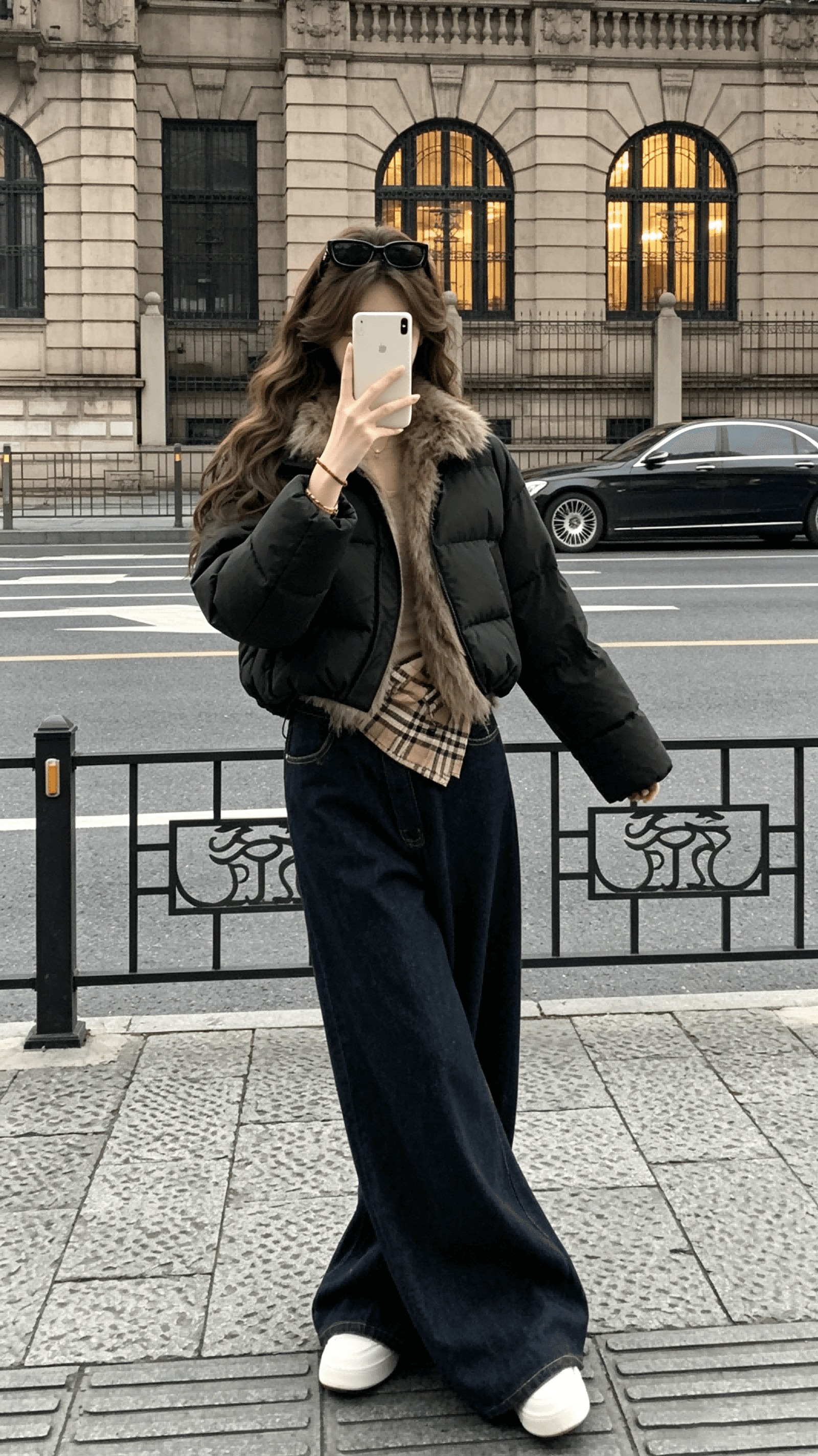 coco 모피 빛 플러시 유럽 패키지 삼성 마음의 평화 95 화이트 거위털 세 국방 슈퍼 푹신한 여우털 다운 재킷 상세 이미지 9
