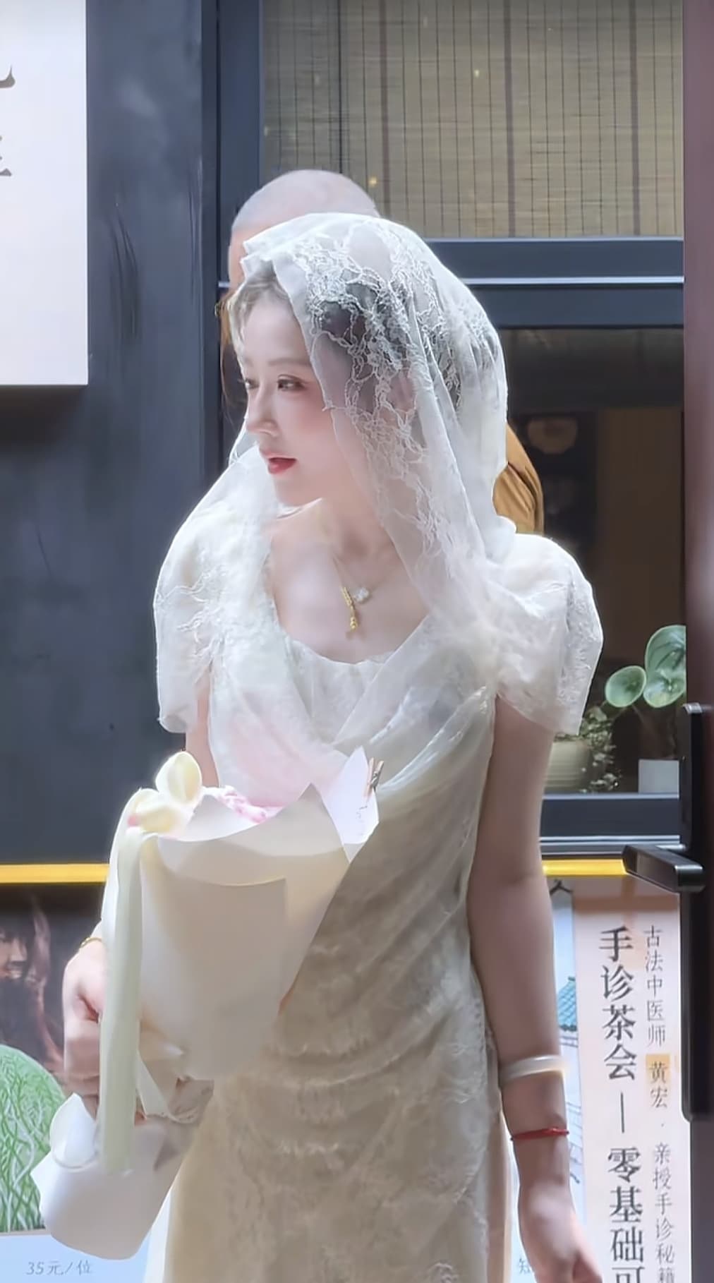 찌르기 달빛 아래서 첫눈 아마 신축성 실 레이스 자수 둘 착용 드레스 tt2gxth306 상세 이미지 4