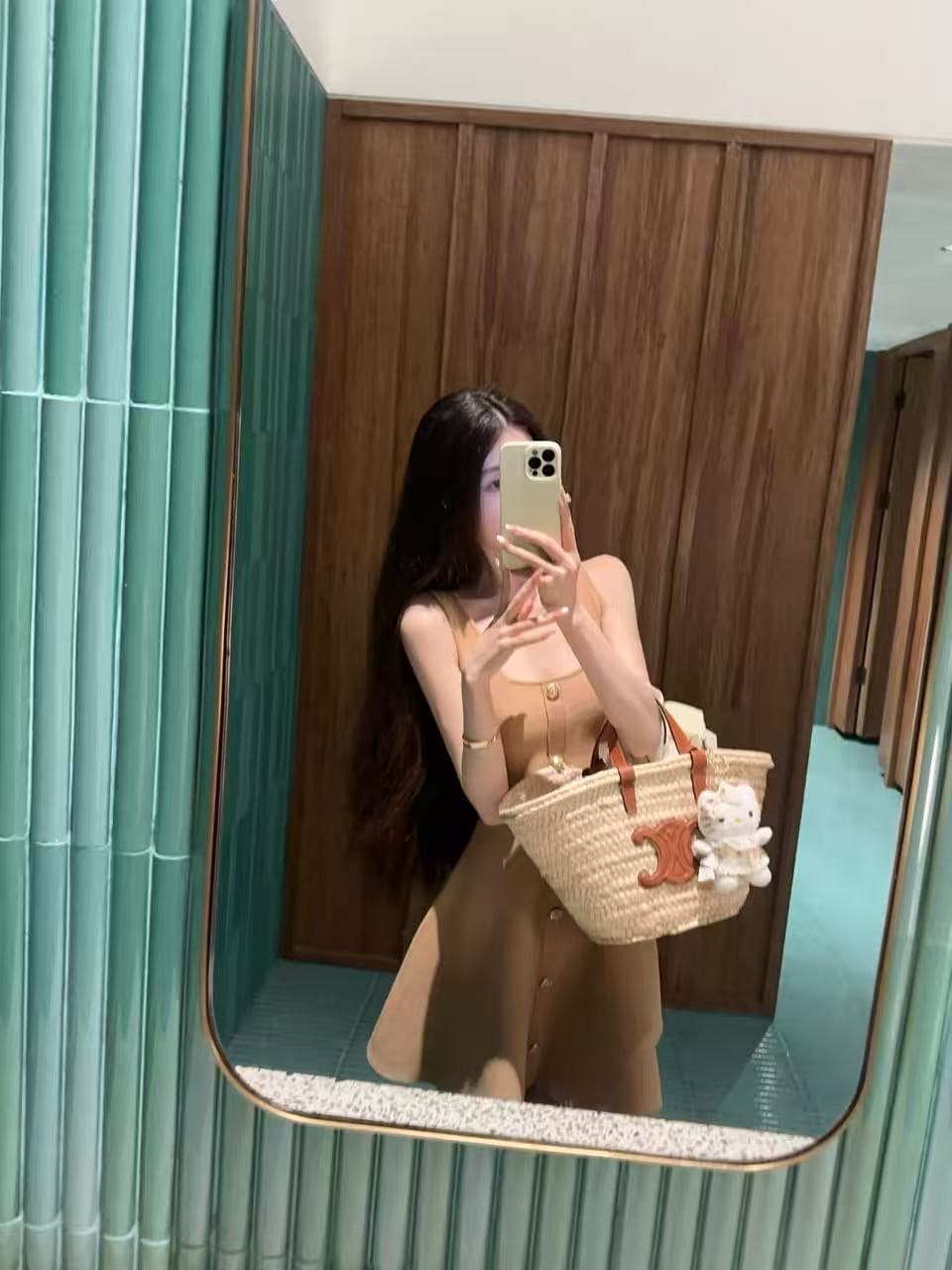 jamais vu Jiao 럭셔리 비싼 비싼 안감 피부 화이트 꼬집기 허리 좋은 핏 스타일 디스플레이 높음 표지 대리인 우유 높음 폭탄 드레스 상세 이미지 7