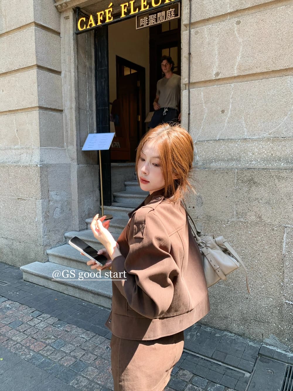 가을 아메리칸 거리 펑크 오토바이 재킷 짧은 외투 상세 이미지 18