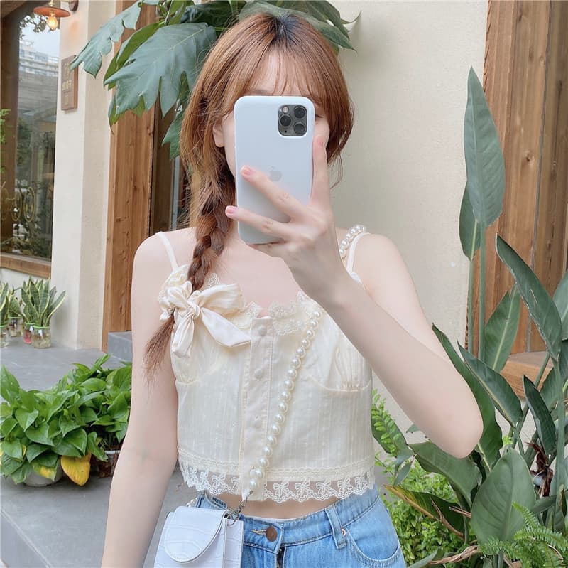 실사 정가 2026 년 살구 색상 다용도 섹션 작은 슬링 상세 이미지 4