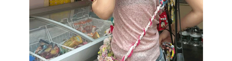한국 눈꽃 마 배색 얇은 스타일 긍정적 인 어깨 u 칼라 반팔 티셔츠 여름 순수한 욕망 몸매 가꾸기 풀오버 기본 셔츠 맨위 상세 이미지 50