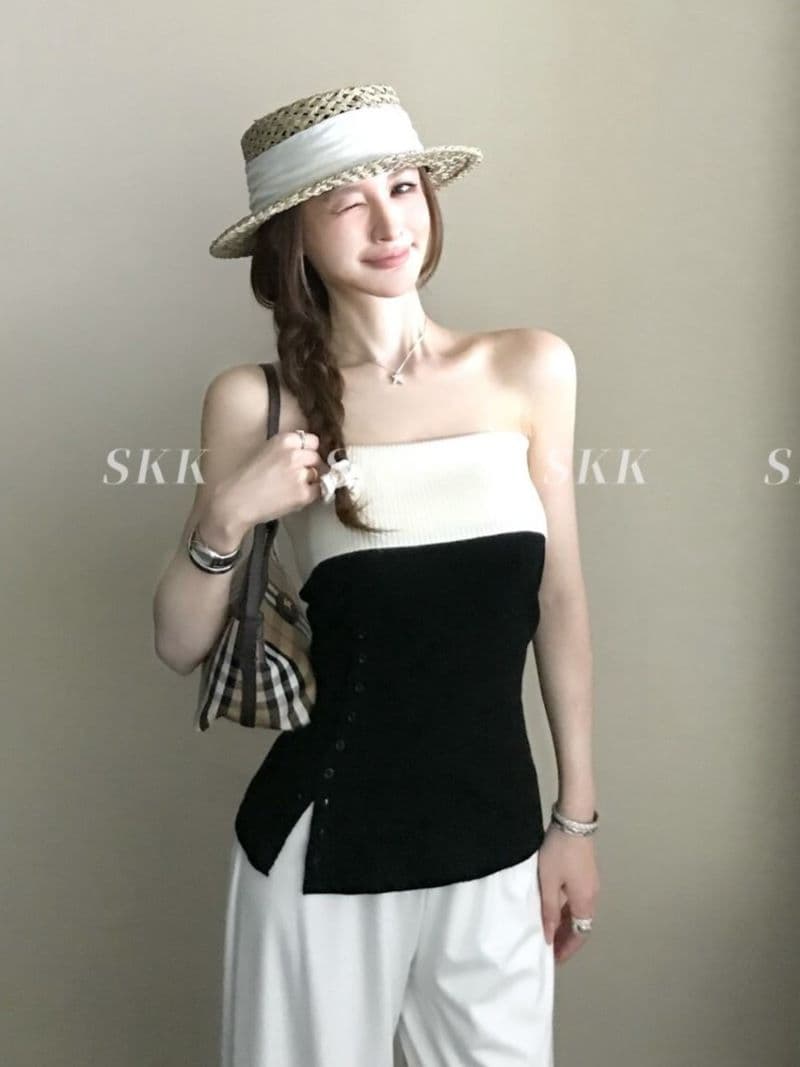 한 부서 배색 패치워크 포장 브로치 짠 셔츠 조끼 2026 여름 몸매 가꾸기 슬림해 보이는 핫걸 패션 다용도 맨위 여성 상세 이미지 46