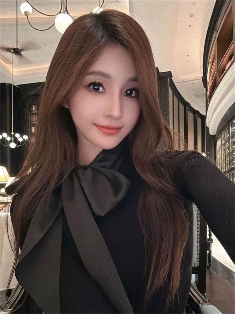 짧은 여성 품격 명문 여성 고급 센스 긴팔 맨위 상세 이미지 4