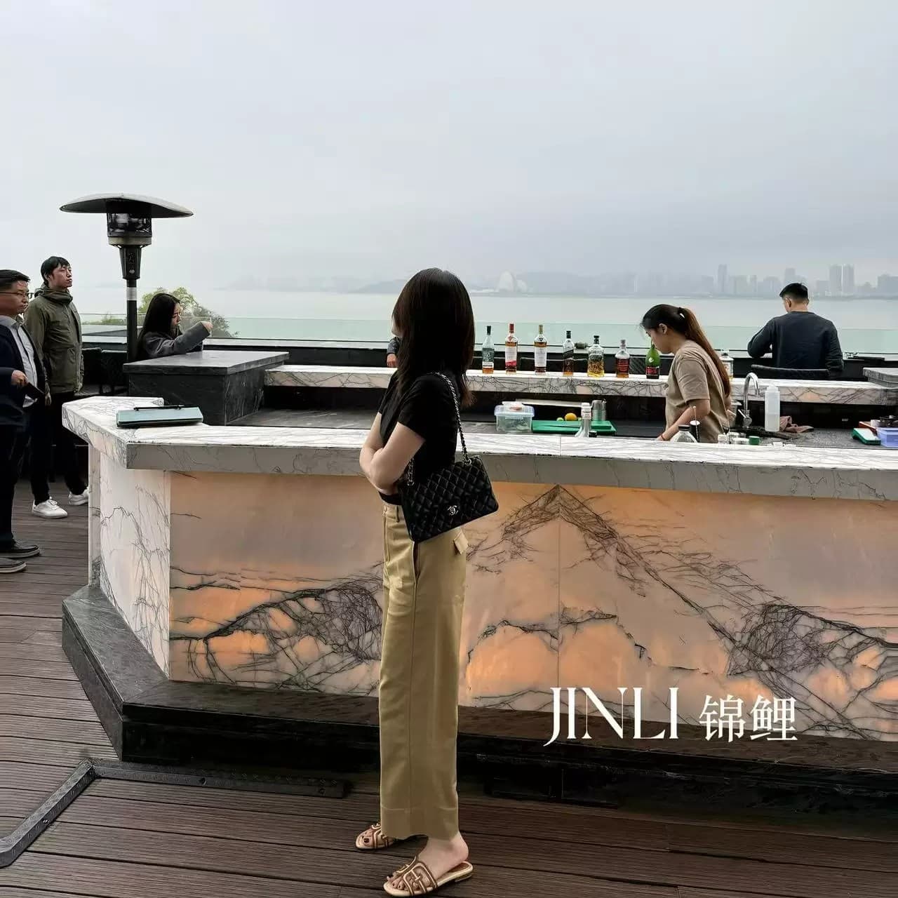 여름 오래된 돈 바람 배 종류 슬림해 보이는 표지 넓적 다리 스트레이트 9 포인트 출퇴근 캐주얼 바지 이미지 2