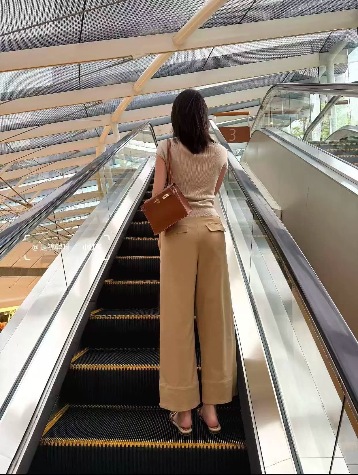 여름 오래된 돈 바람 배 종류 슬림해 보이는 표지 넓적 다리 스트레이트 9 포인트 출퇴근 캐주얼 바지 상세 이미지 13