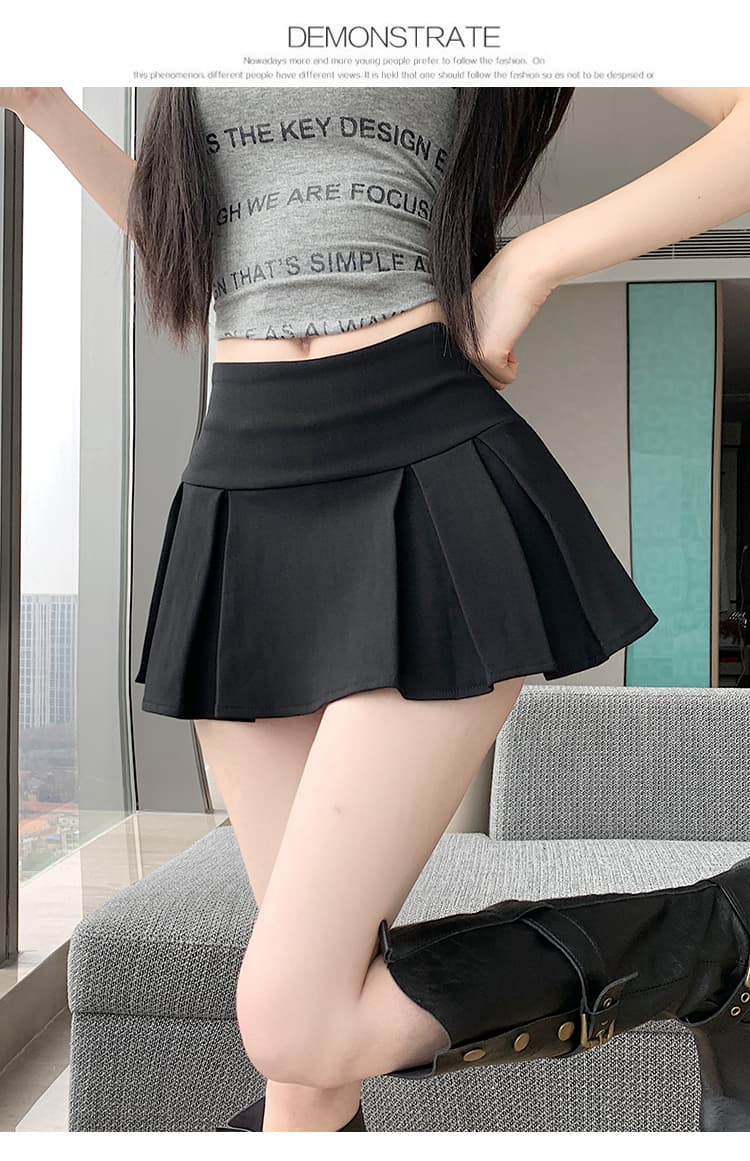 실사 레트로 핫걸 한 마디 타이트 스커트 미니 스커트 2026 봄 여름 하이웨이스트 다용도 신축성 타이트 스커트 반신 스커트 바지 상세 이미지 26