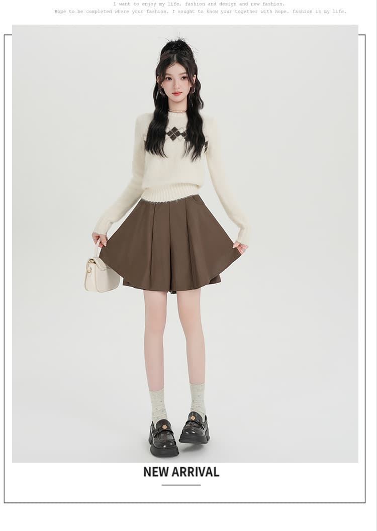 실사 가을 겨울 새로운 높은 품질 PU 가죽 바지 도루 센스 넓은 다리 캐주얼 바지 상세 이미지 27
