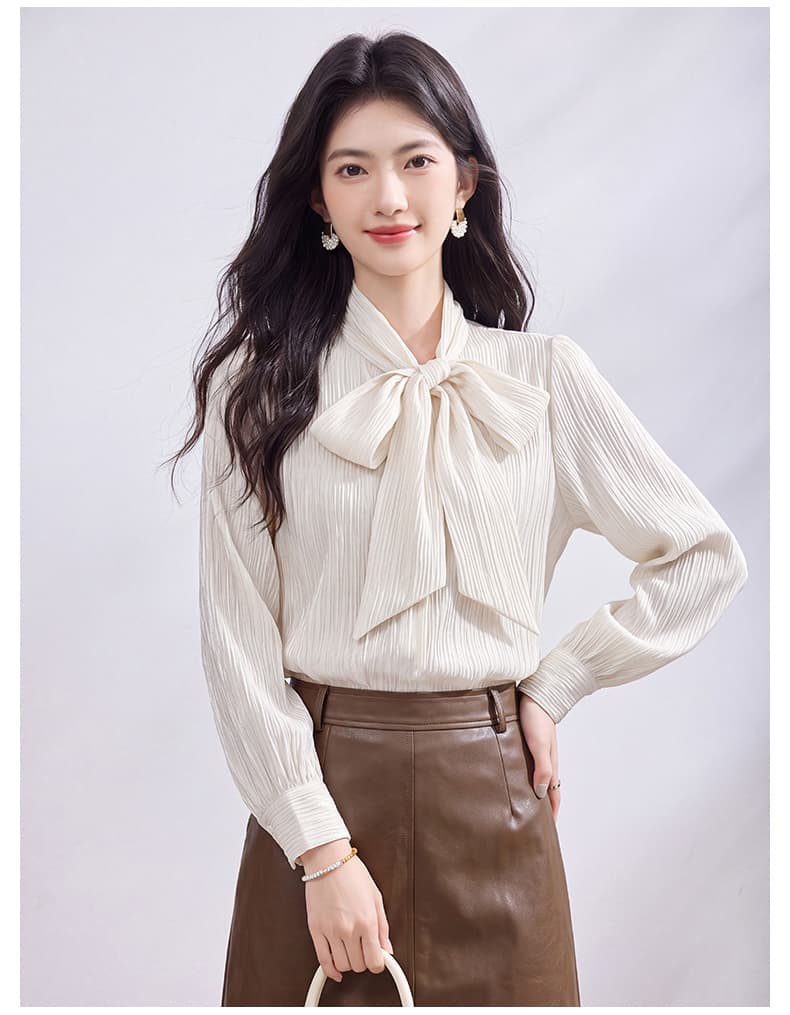 있음 선적 실사 2026 가을 새로운 한국 스타일 다용도 긴팔 캐주얼 셔츠 여성 셔츠 상세 이미지 18