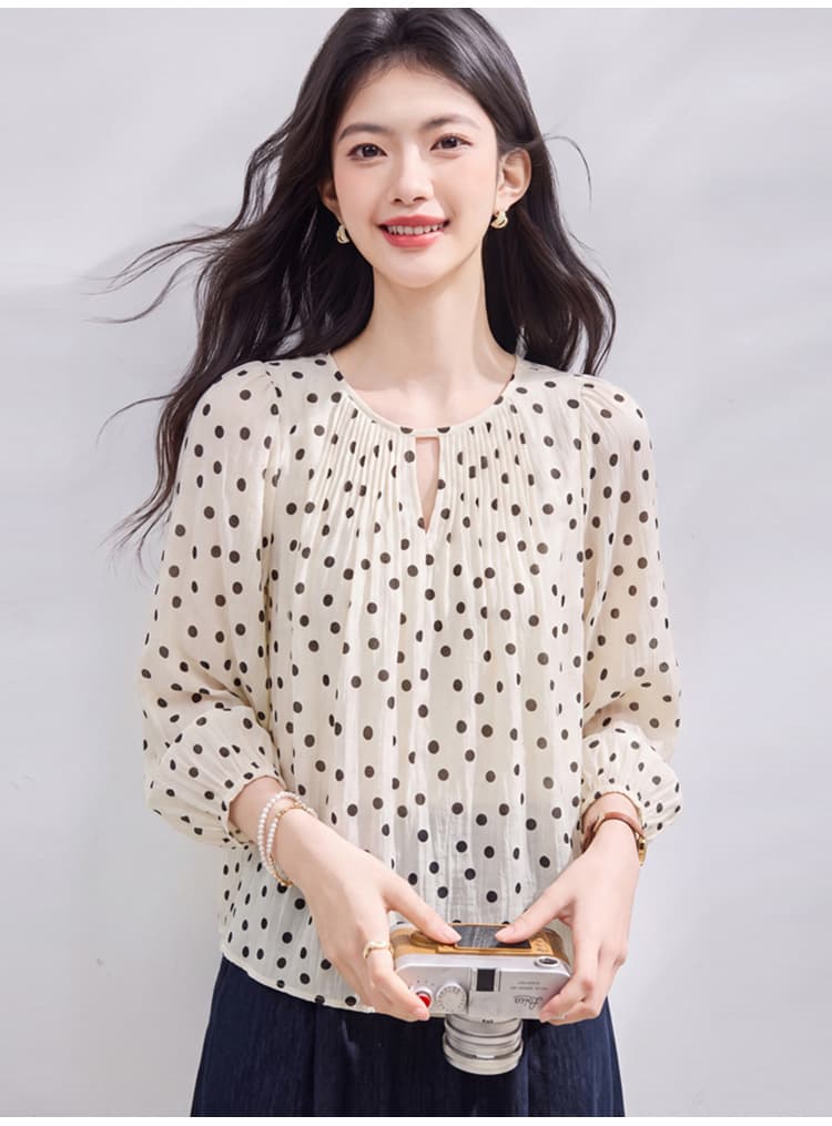 있음 선적 실사 2026 가을 새로운 한국 스타일 다용도 긴팔 캐주얼 셔츠 여성 셔츠 상세 이미지 21