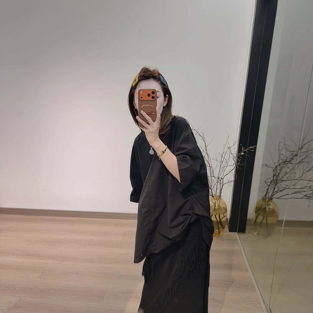 한 부서 디자인 센스 개성 반팔 티셔츠 대 에디션 셔츠 독점적 인 이미지 2