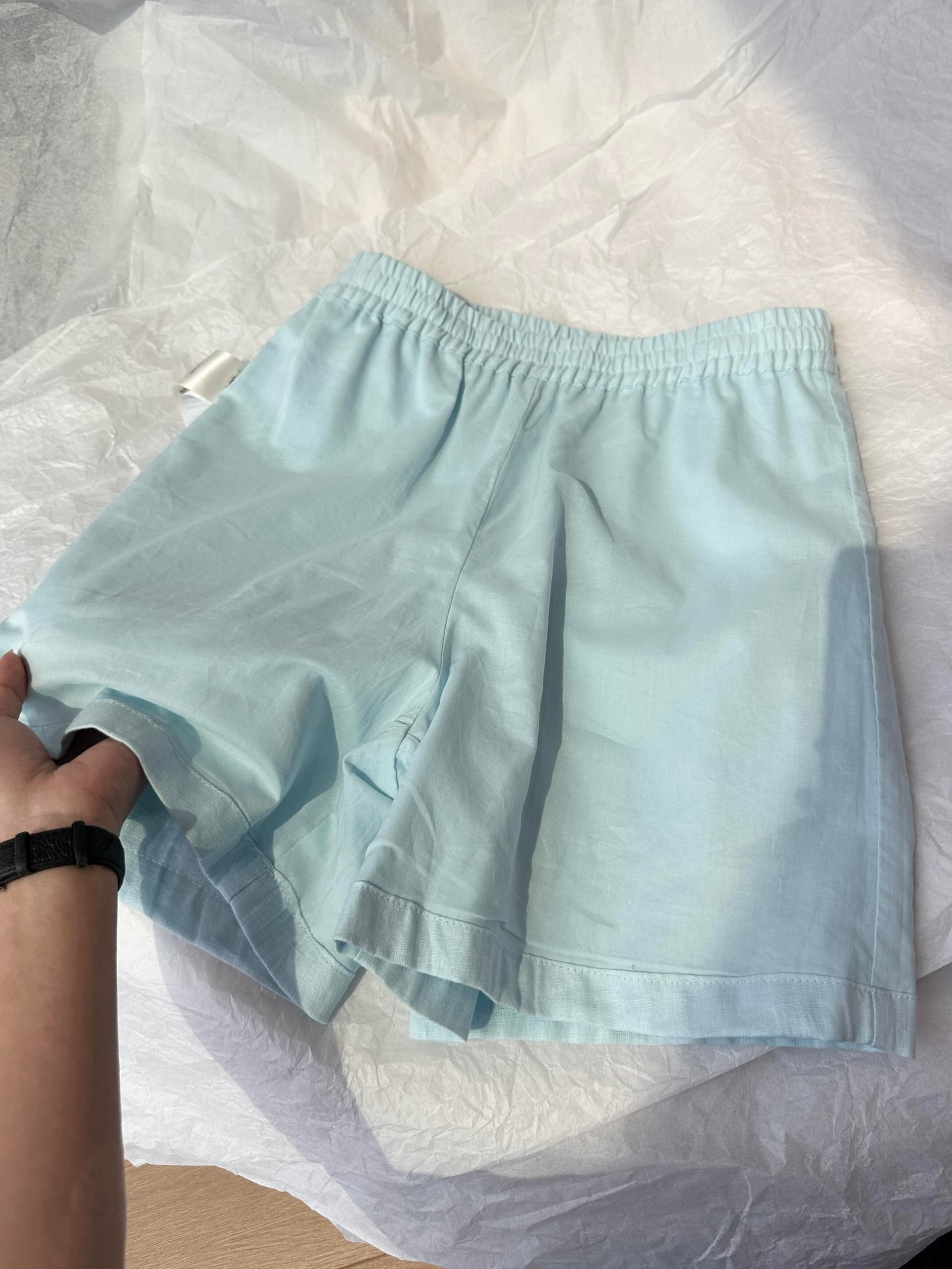법 생산 아마 반바지 비록 반바지 또한 같은 원하는 세심한 이미지 3