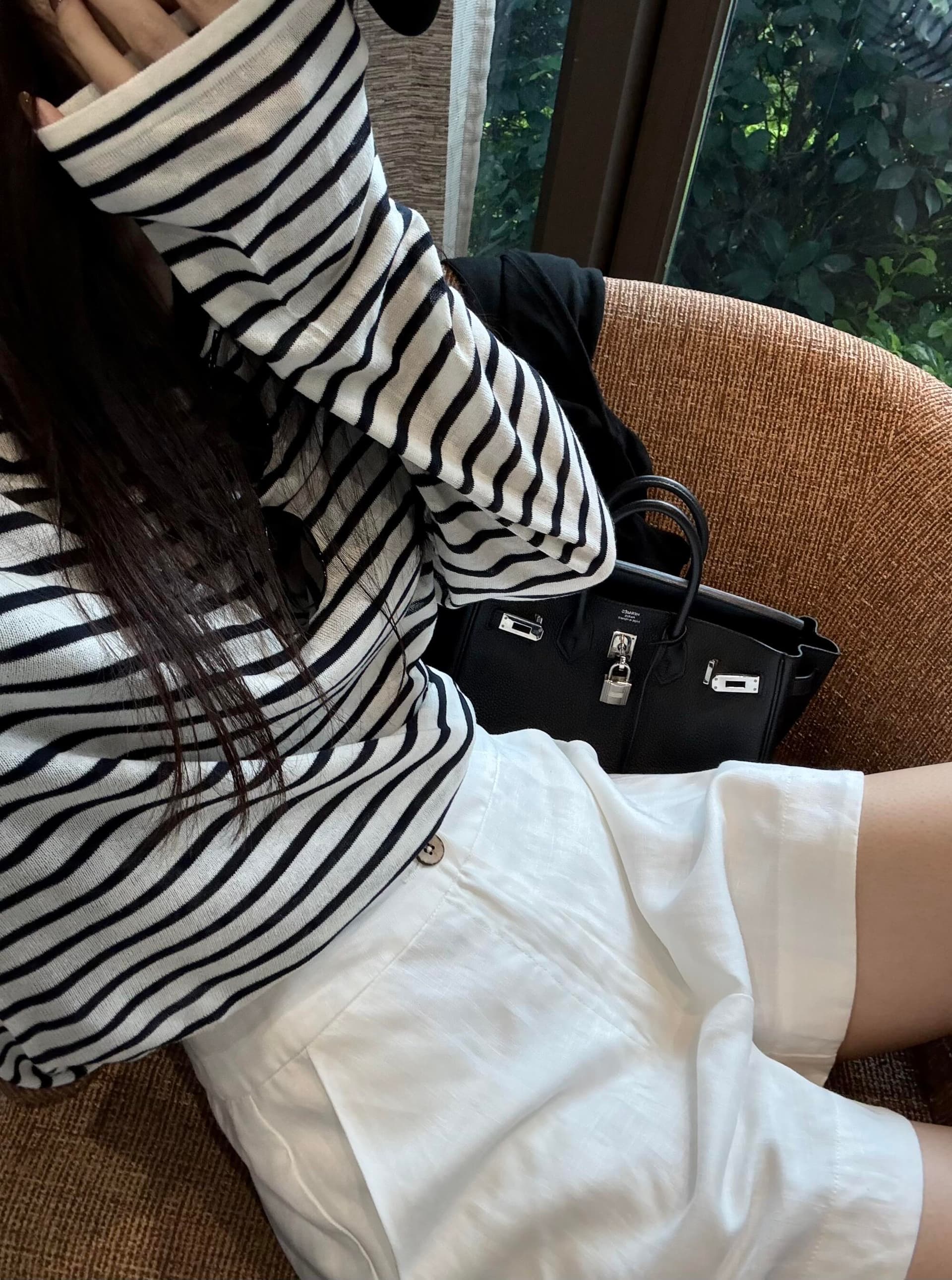 오래된 돈 아마 주간 실크 반바지 포괄적 인 매우 강함 이미지 4