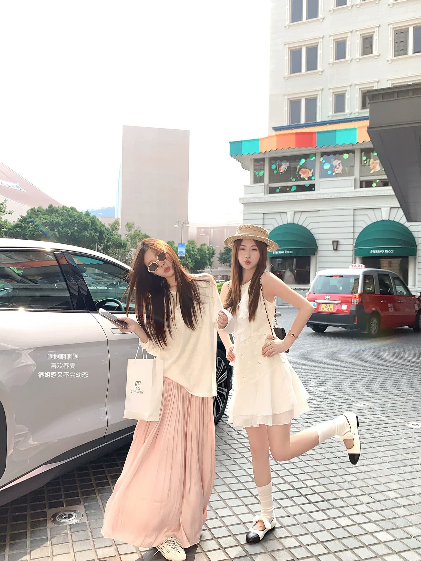 한 번 작은 짭짤한 한 부서 큰 진자 핑크색 반신 스커트 여성 여름 치마 새로운 한 마디 롱 스커트 상세 이미지 2