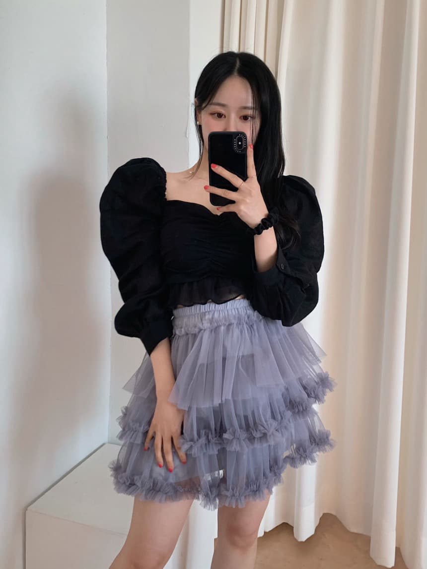 지금 품격 거품 소매 연령 감소 다용도 셔츠 상세 이미지 31