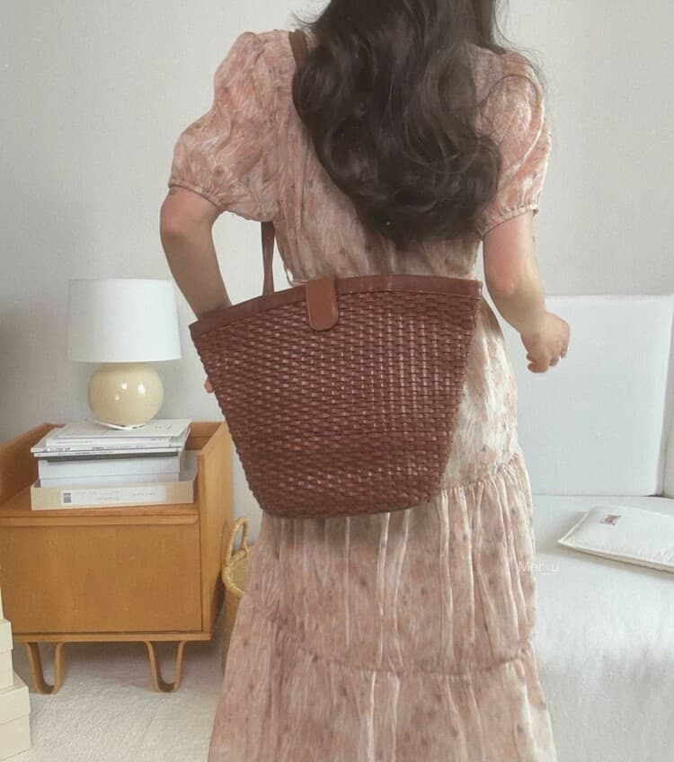 재고 있음 우아함 품격 복잡한 그램 꽃무늬 레이스업 허리 수축 슬림해 보이는 드레스 상세 이미지 20