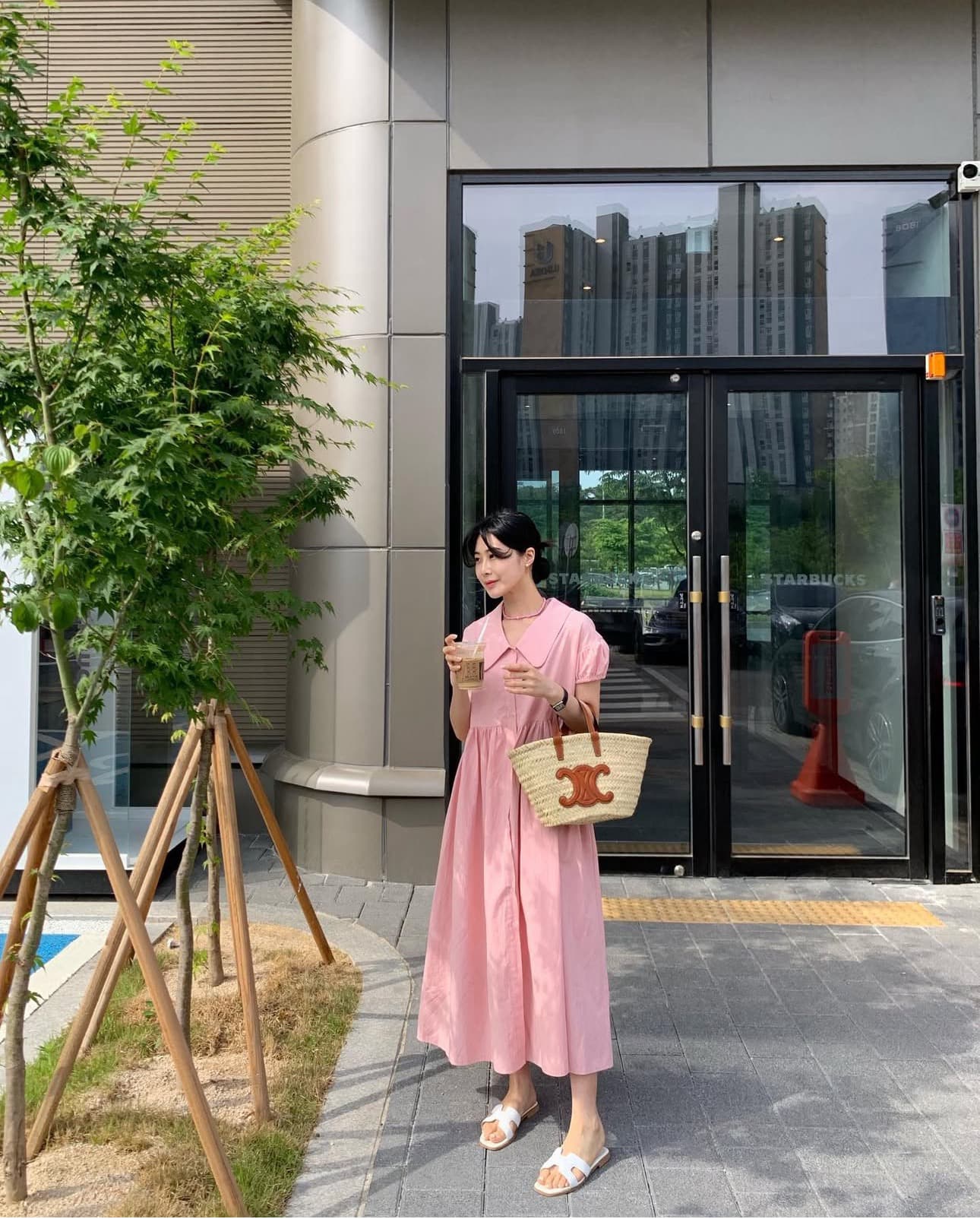 재고 있음 작은 대중 품격 베이비 칼라 연령 감소 드레스 상세 이미지 6