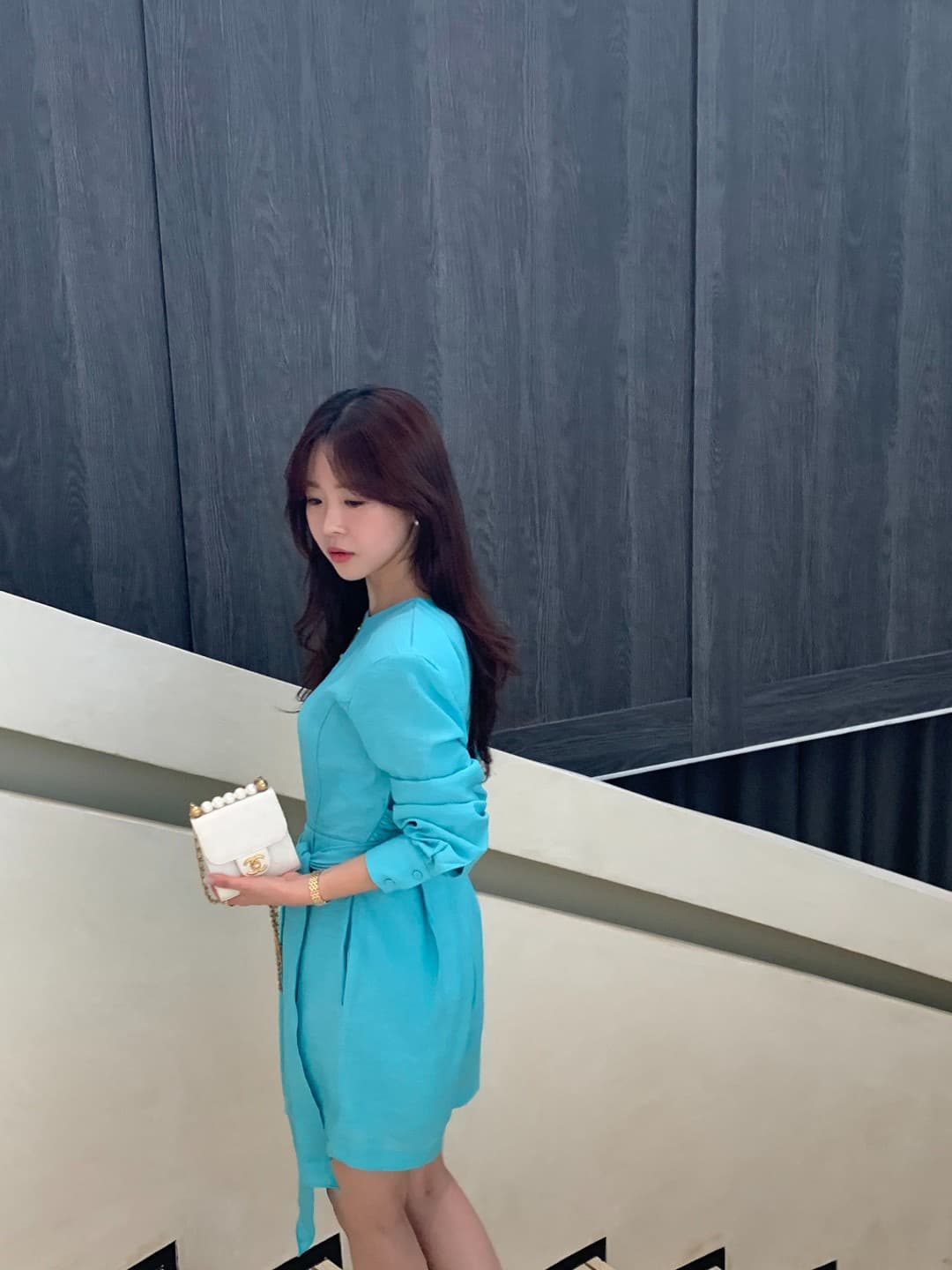 재고 있음 달콤함 품격 허리 수축 슬림해 보이는 드레스 상세 이미지 18