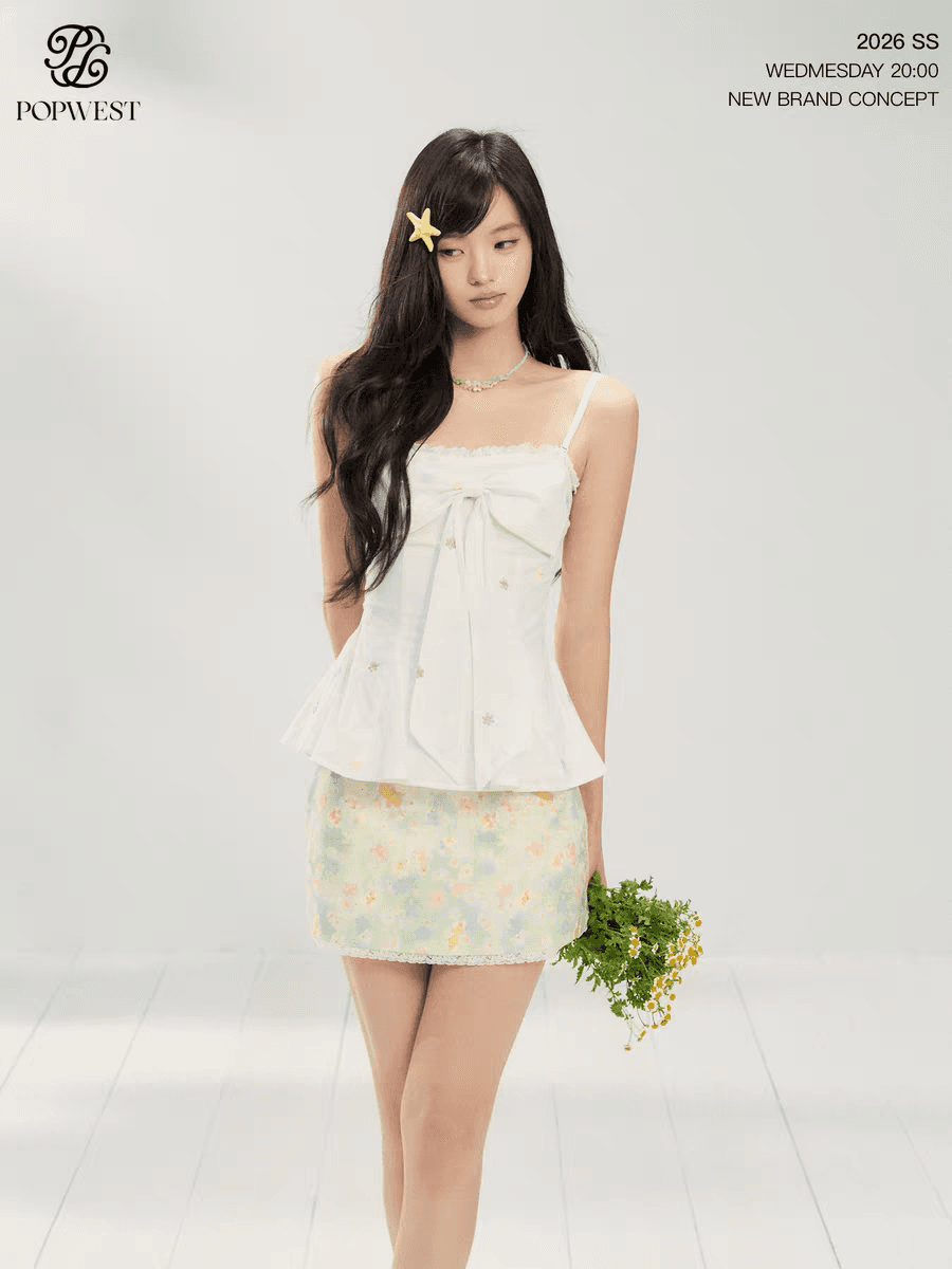 소녀 폴로 칼라 거품 소매 도트 무늬 여성 셔츠 여름 디자인 센스 반팔 품격 슬림해 보이는 화이트 맨위 이미지 5