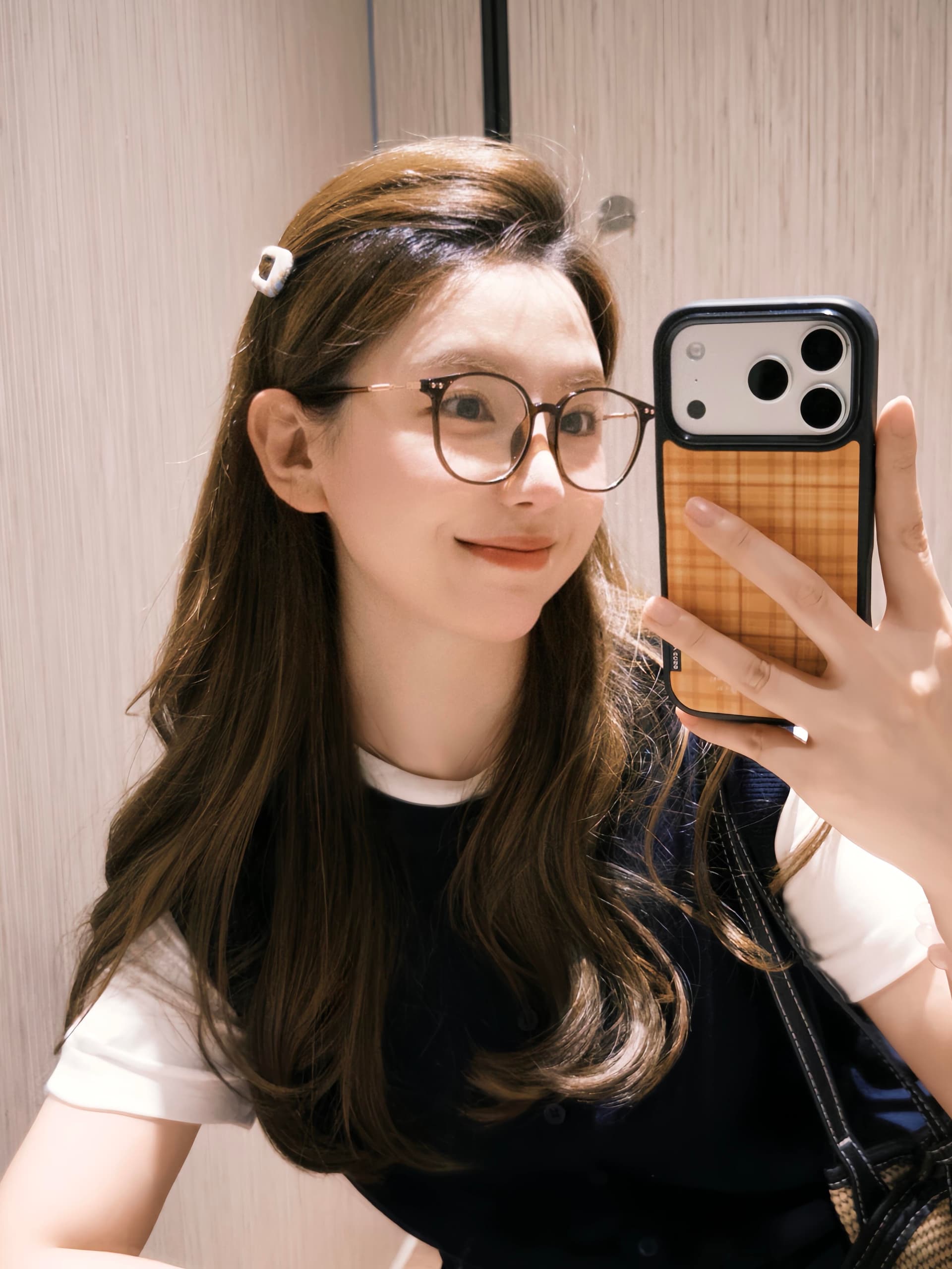 연령 감소 고유 한 세트 캐주얼 부드러운 바람 품격 자이언트 잘 생긴 페이크 레이어드 맨위 반신 스커트 투피스 세트 2026 여름 상세 이미지 6