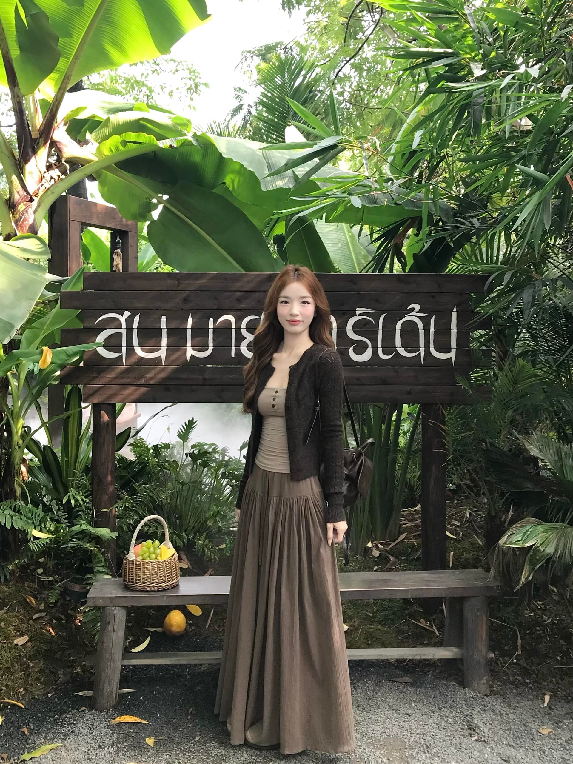 홀로우 아웃 긴팔 니트 오픈 가디건 얇은 여성 코트 니트 슬립 치마바지 상세 이미지 1