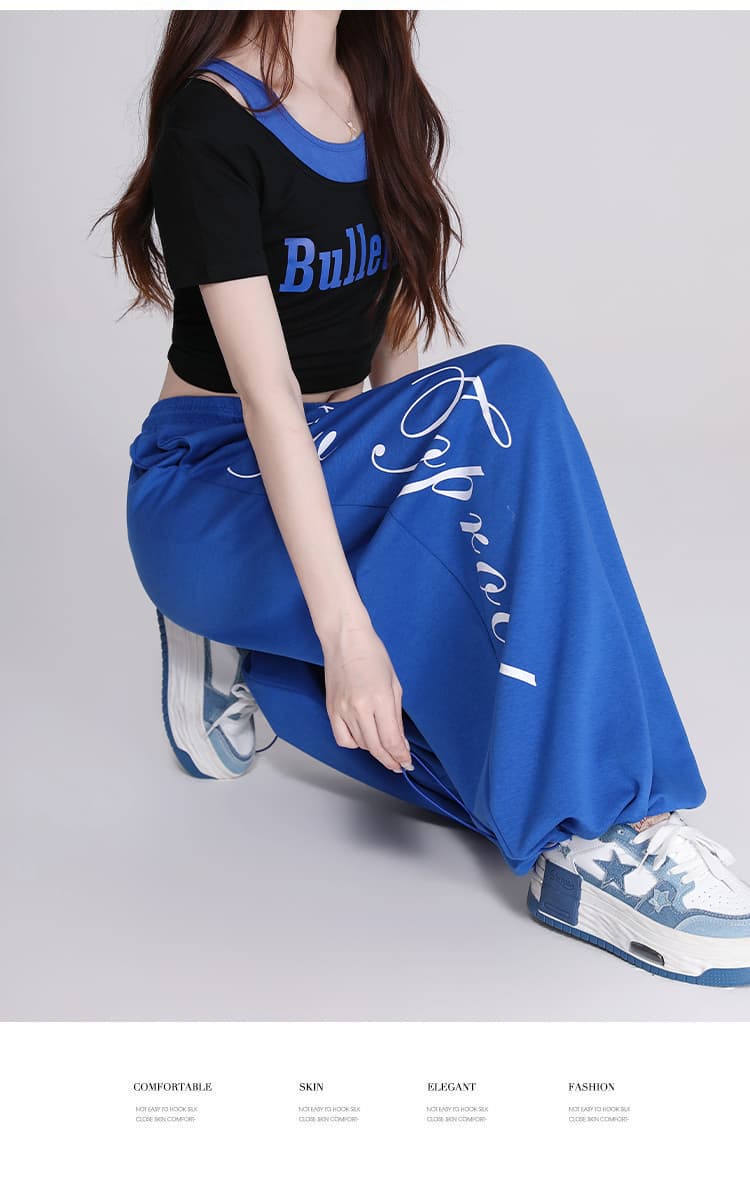 실사 체조 서비스 재즈 댄스 루즈핏 슬림해 보이는 연령 감소 공연 의상 광장 춤 스트리트 댄스 차가운 세트 상세 이미지 30