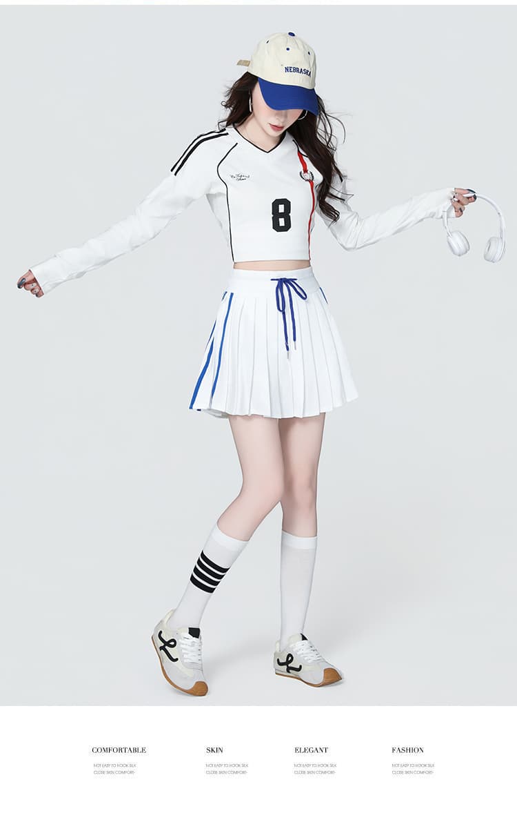 실사 치어 리더 여성 단체 성인 축구 아기 라 라 망할 노래 재생 중 공연 의상 무용 보디 빌딩 상세 이미지 12