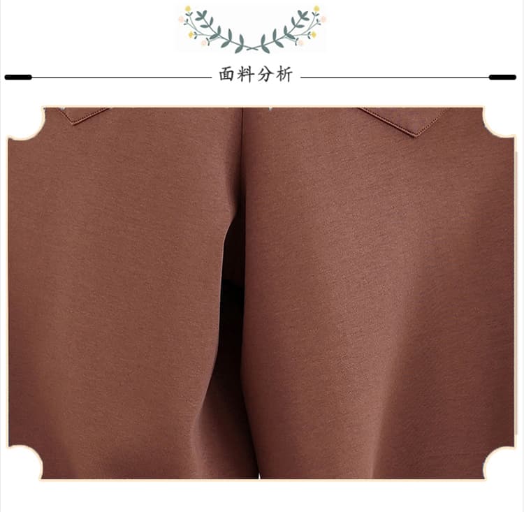실사 대 물품 2025 가을 겨울 두꺼운 거리 개성 루즈핏 빅 포켓 다용도 넓은 다리 9 포인트 캐주얼 축소 바지 여성 상세 이미지 8
