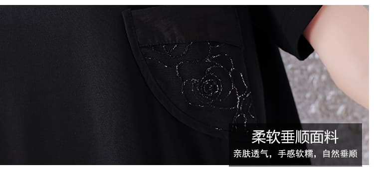 실사 2026 여름 드레스 새로운 패션 지방 mm 외국 가스 작은 셔츠 품격 슬림해 보이는 빅 사이즈 연령 감소 몸매 가꾸기 다용도 맨위 상세 이미지 7