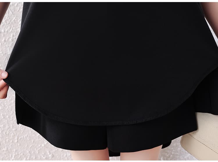 실사 2026 여름 드레스 새로운 패션 미니멀리즘 루즈핏 종류 지방 mm 외국 가스 티셔츠 품격 슬림해 보이는 빅 사이즈 맨위 상세 이미지 21