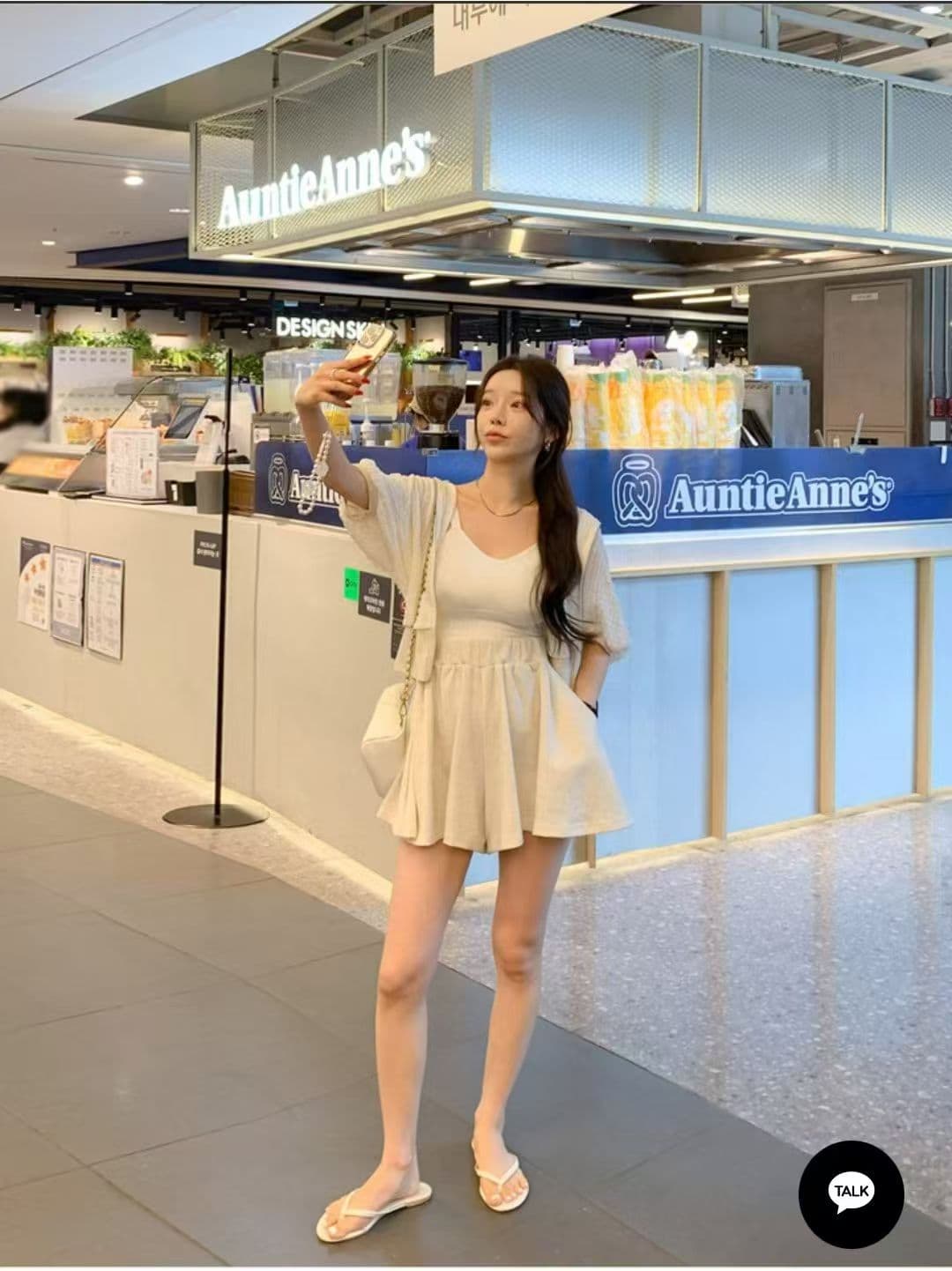 재고 있음 한국 2026 년 여름 섹션 후드 레이스업 지퍼 맨위 짧은 치마바지 세트 여성 상세 이미지 4