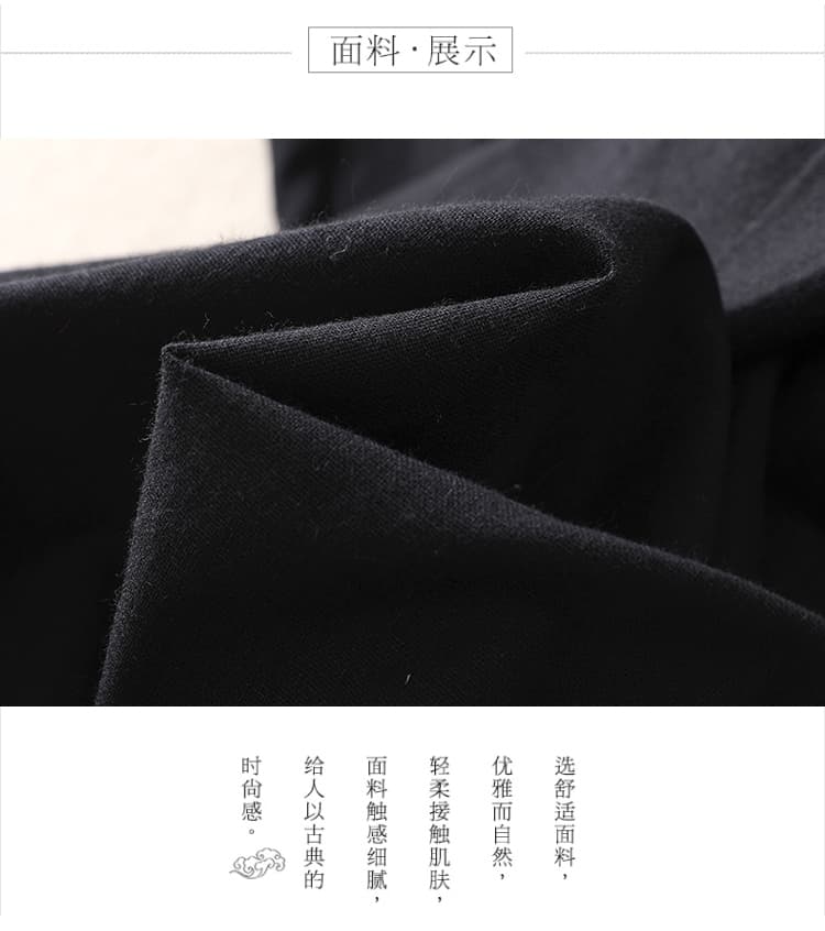 실사 문예 레트로 면 린넨 셔츠 여성 무거운 작업 자수 스탠드 칼라 셔츠 2026 봄 가을 오픈 가디건 맨위 여성 상세 이미지 3