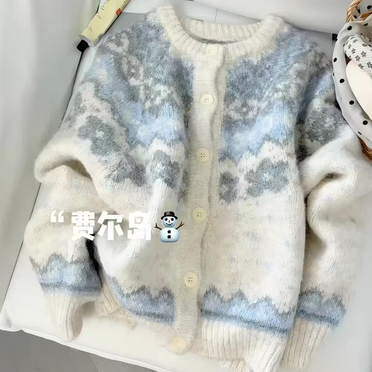 한국 스타일 chic 홀로우 아웃 스웨터 여자 새로운 가을 겨울 고급 센스 부드러운 찹쌀 루즈핏 니트 스웨터 맨위 이미지 3