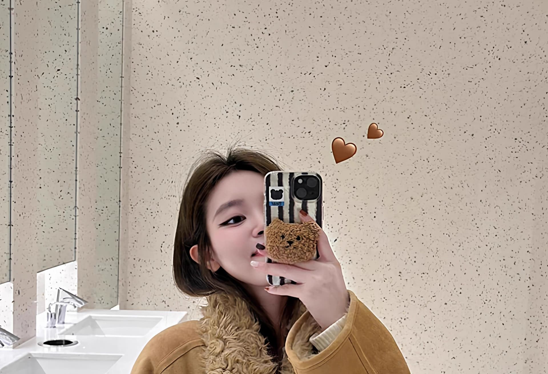 둘 착용 피모 하나 양털 오토바이 서비스 가을 겨울 루즈핏 두꺼운 스웨이드 모피 여성 코트 상세 이미지 11