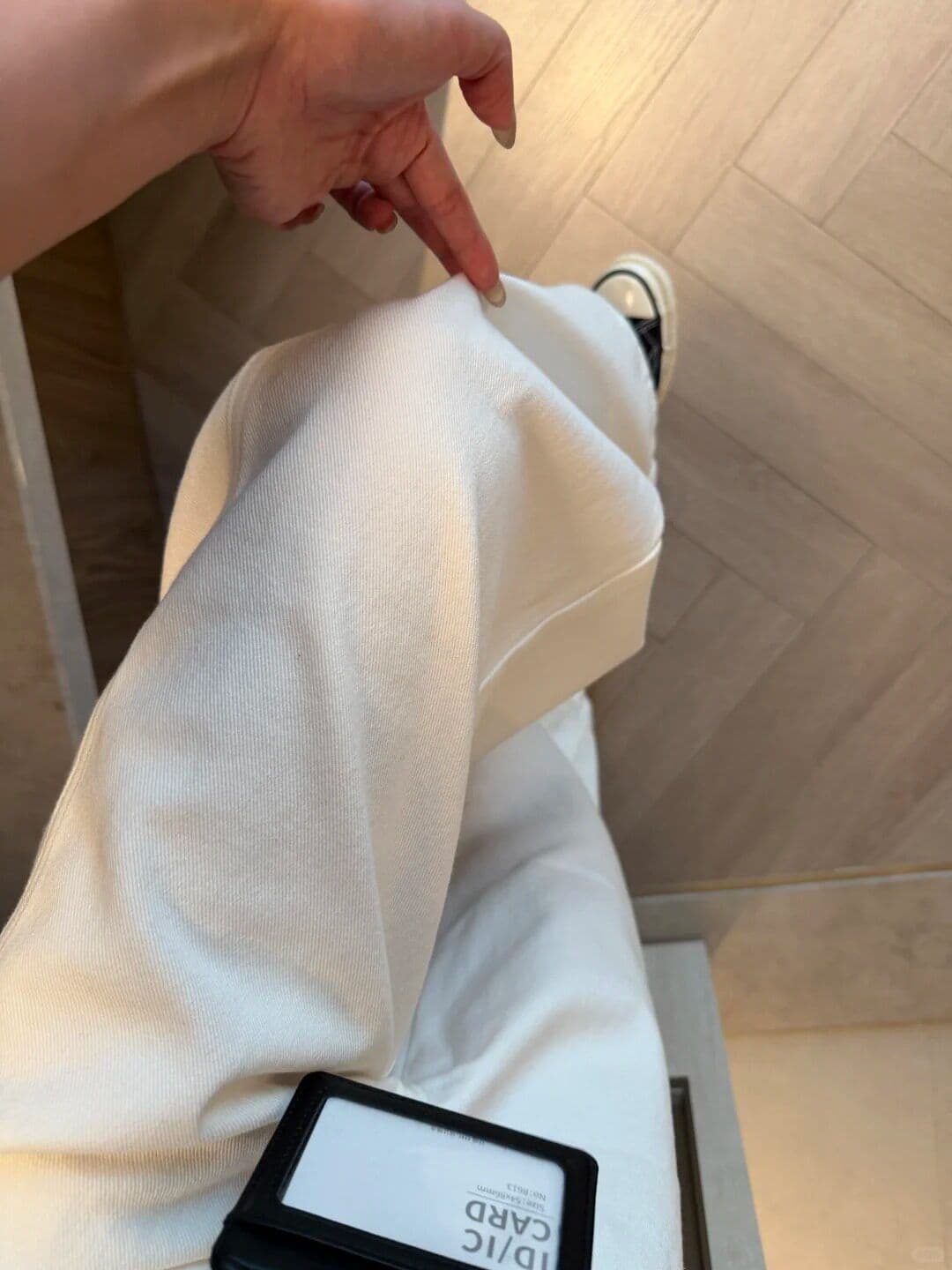 출퇴근 캐주얼 개성 넓은 다리 청바지 여성 봄 가을 새로운 루즈핏 패션 ins 트렌디 스트레이트 청바지 트렌디 상세 이미지 7