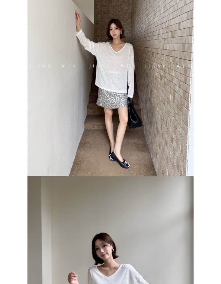 레오파드 무늬 반신 스커트 여성 의류 2025 새로운 가을 실버 자이언트 잘 생긴 미니 스커트 miu 부서 타이트 스커트 슬림해 보이는 치마 상세 이미지 18