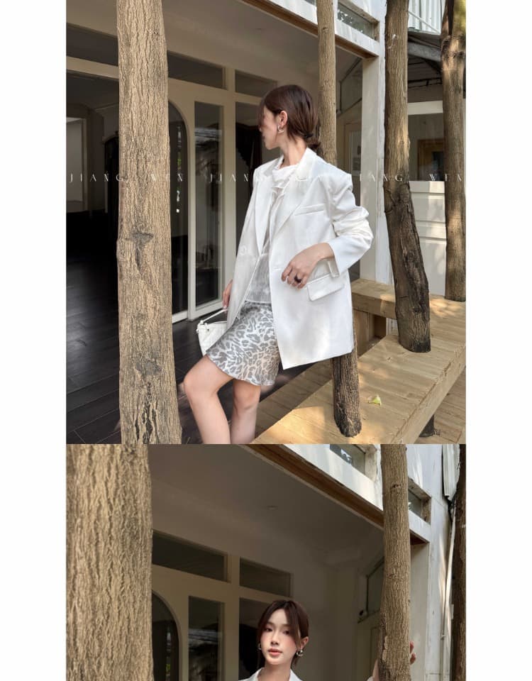 레오파드 무늬 반신 스커트 여성 의류 2025 새로운 가을 실버 자이언트 잘 생긴 미니 스커트 miu 부서 타이트 스커트 슬림해 보이는 치마 상세 이미지 24